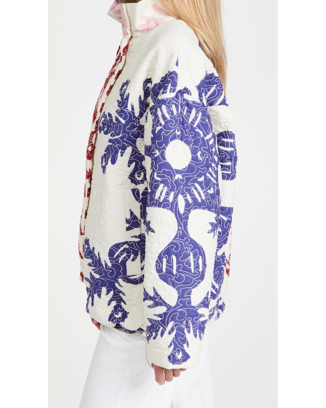 Sea Henrietta Print Quilted Jacket | Lyst