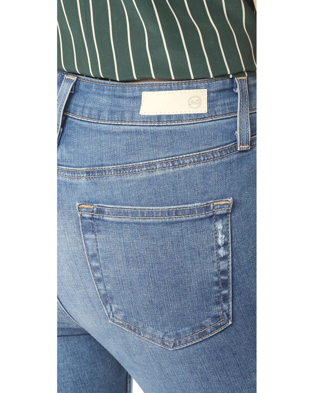 AG Jeans Denim The Mila Super High Rise 
