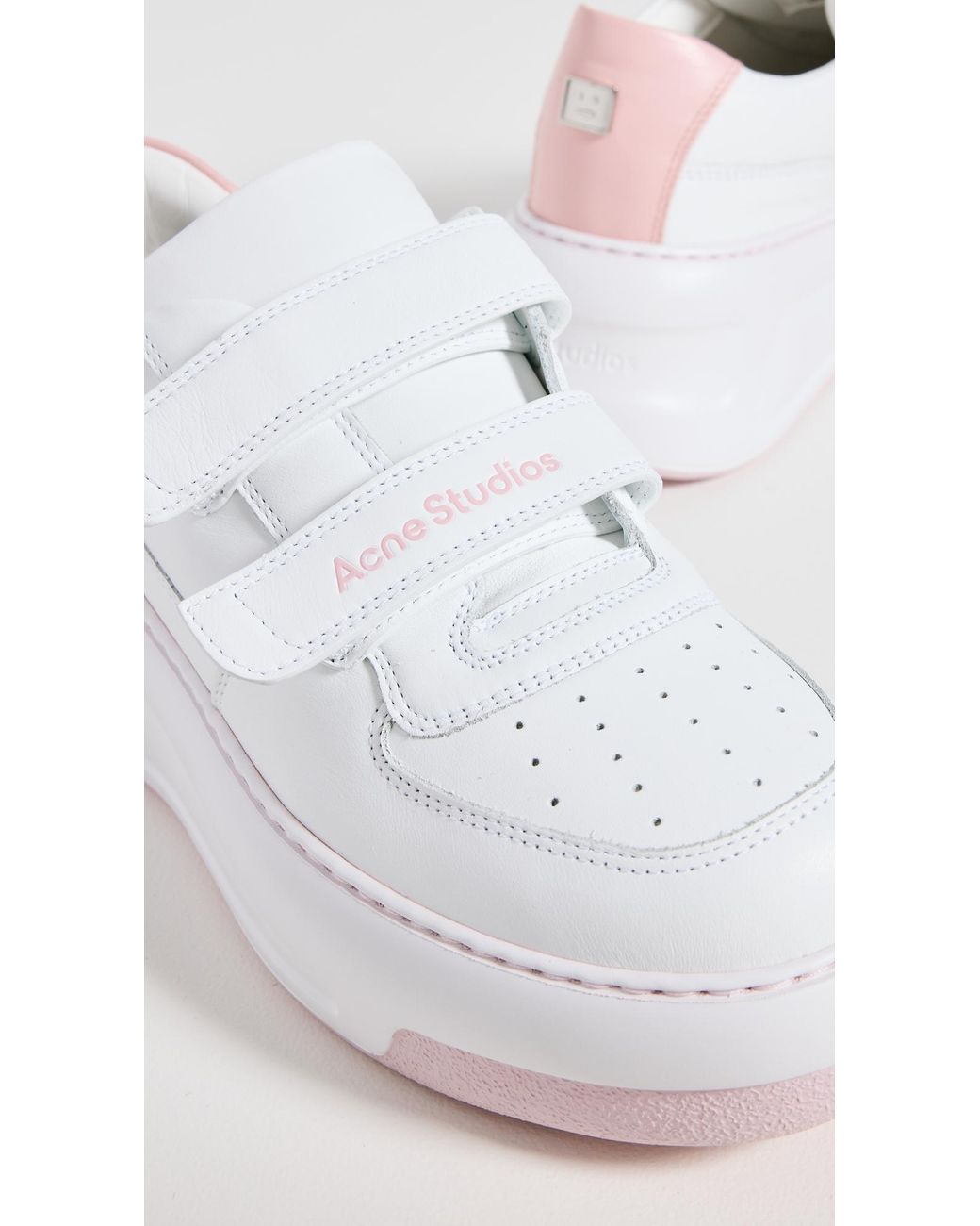 Acne Studios Steffey U Friend Raise Sneakers in White | Lyst