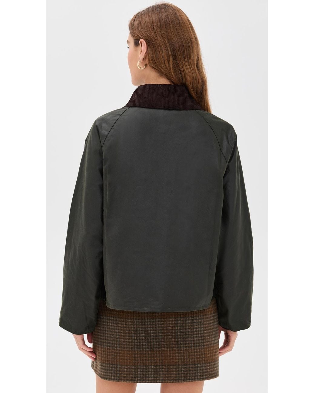Barbour Black Arlene Wax Barn Jacket