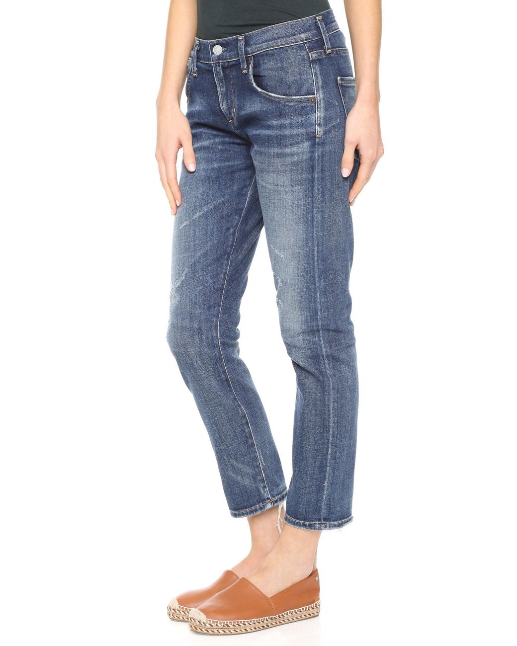 Agolde Denim Isabel Slim Boyfriend 