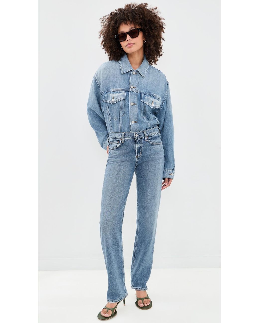 Agolde Blue Palmer Jacket