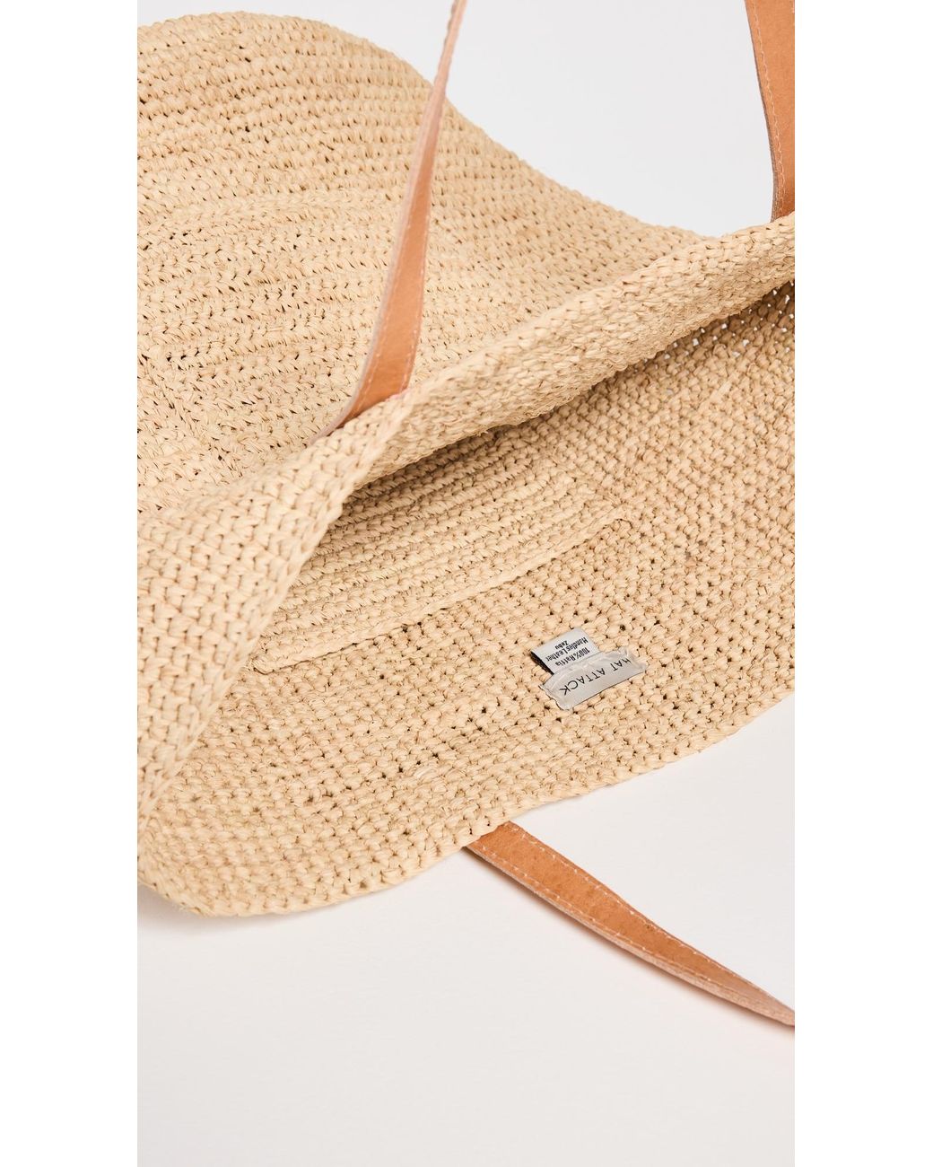 Hat Attack Nat Tote in Natural | Lyst