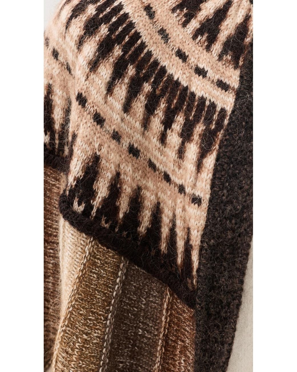 Ba&sh Multicolor Prato Poncho