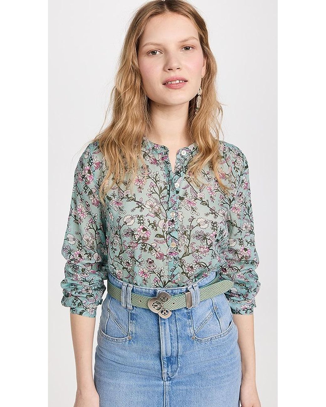 Étoile Isabel Marant Maria Blouse | Lyst Étoile Isabel Marant Maria Blouse | Lyst