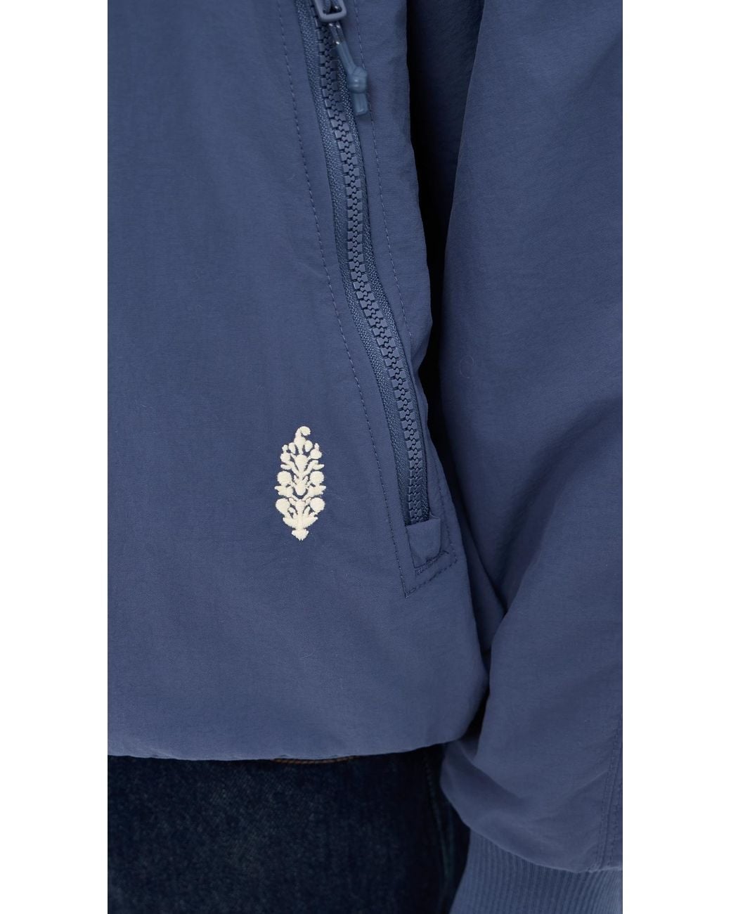 Fp Movement Blue Field Tripper Pullover Jacket