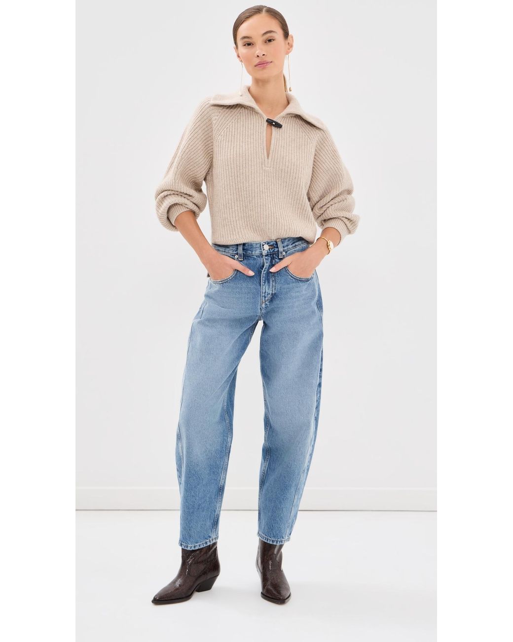 Isabel Marant Blue Miranda Sweater