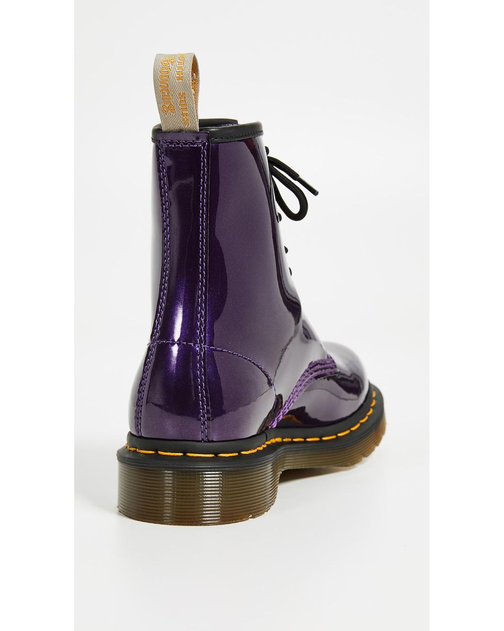 Dr. Martens S Vegan 1460 Chrome Boot in Purple | Lyst Canada