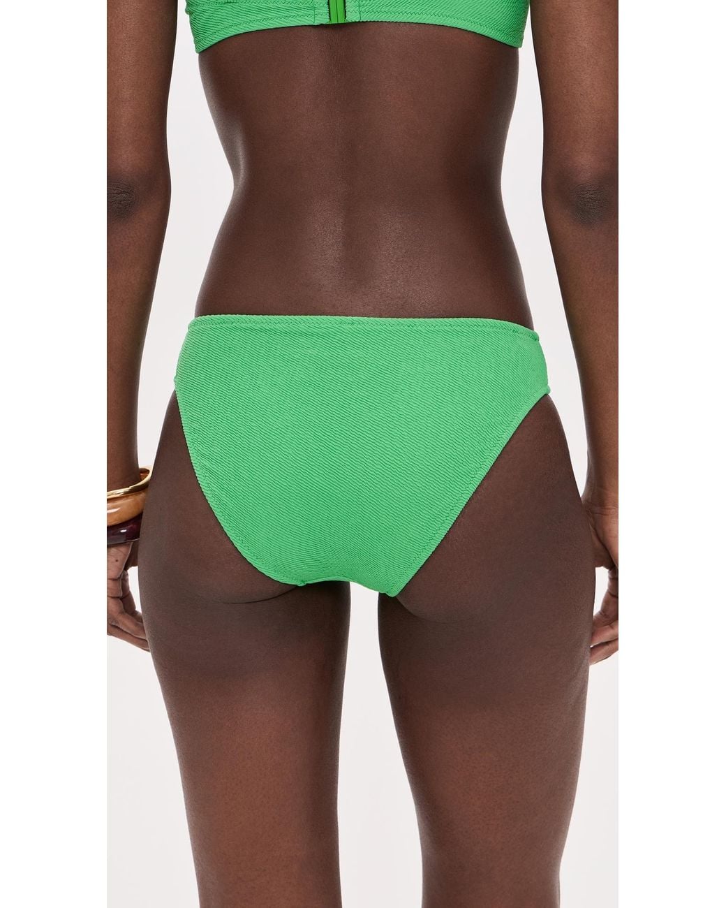 Solid & Striped Green The Eva Bikini Bottoms