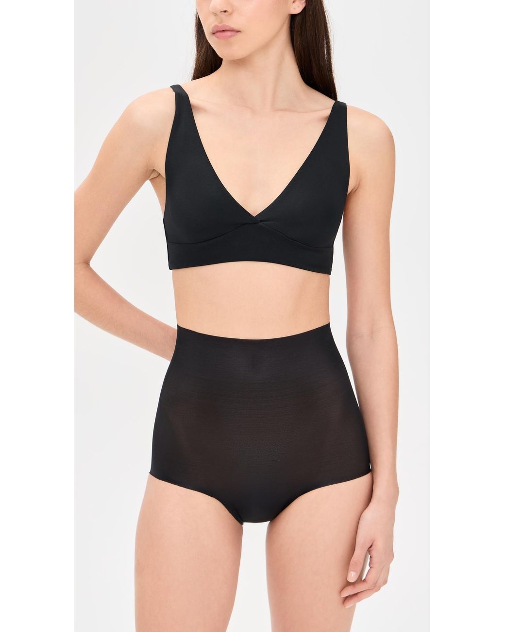 Commando Black Featherlight Control Briefs