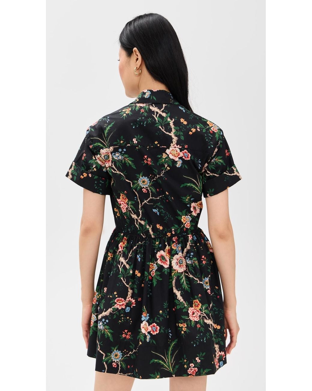 Cara Cara Asbury Mini Dress in Black | Lyst