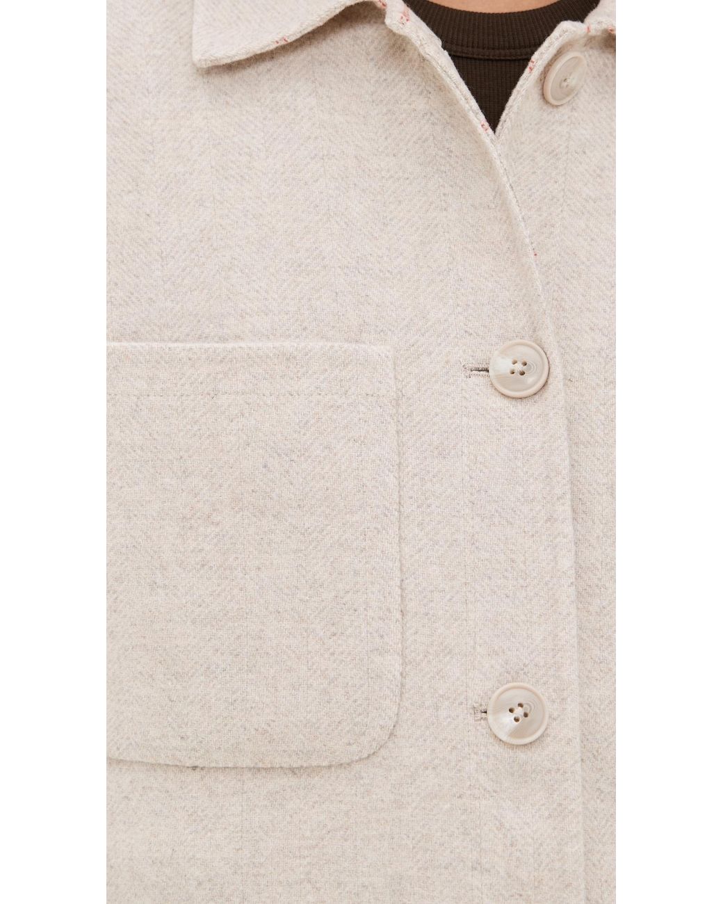 Splendid White Beth Wool Jacket