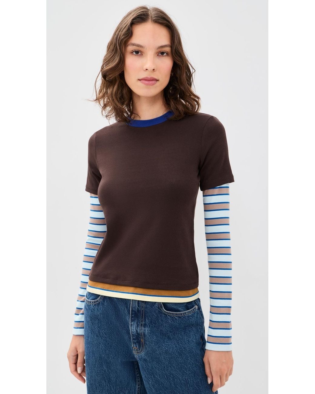 Staud Black Dillon Tee