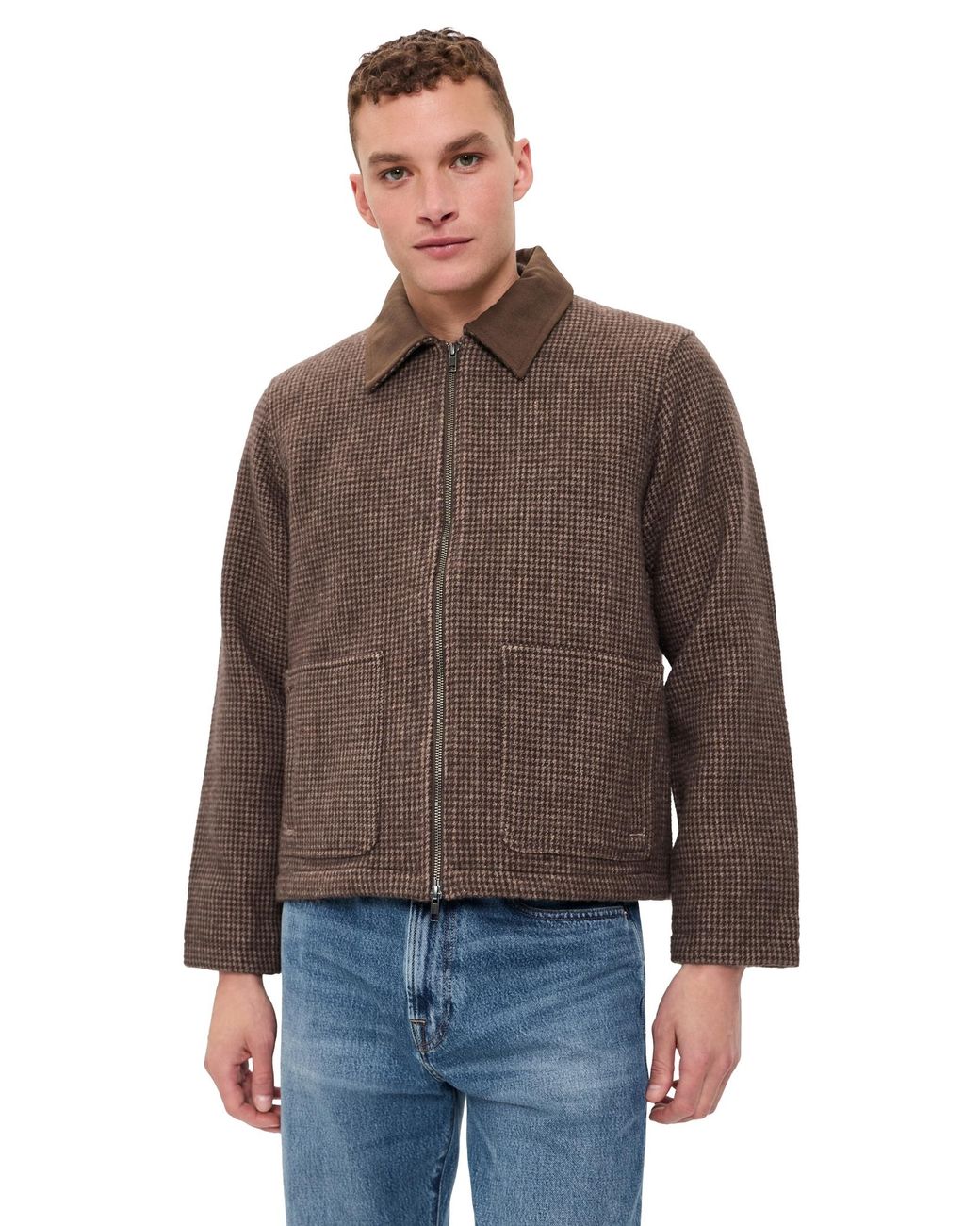 Far Afield Brown Josef Jacket for men