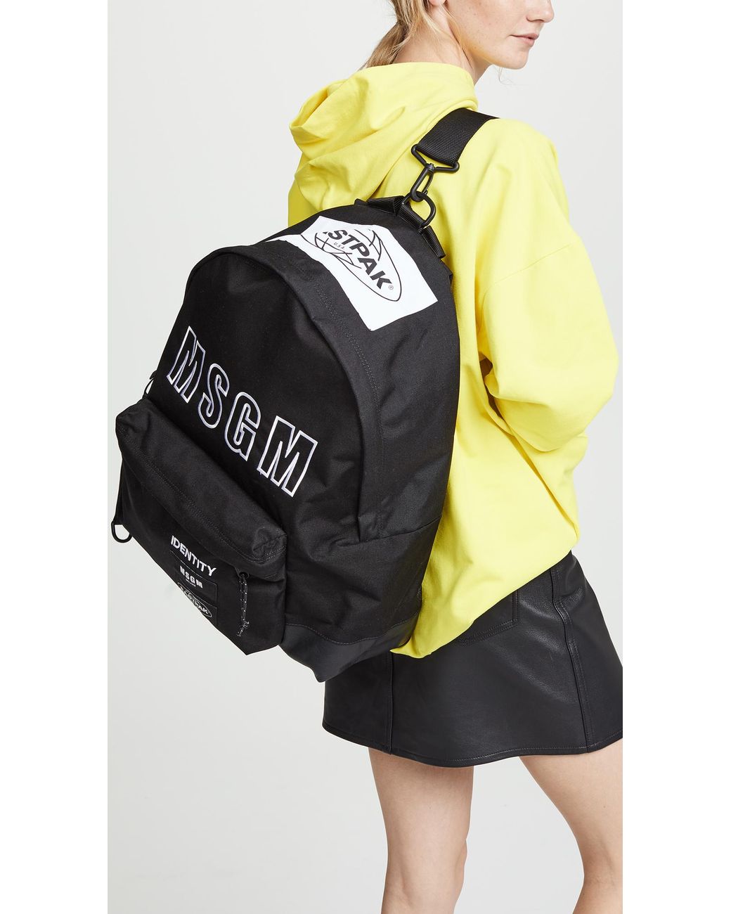 MSGM Eastpak in Black | Lyst