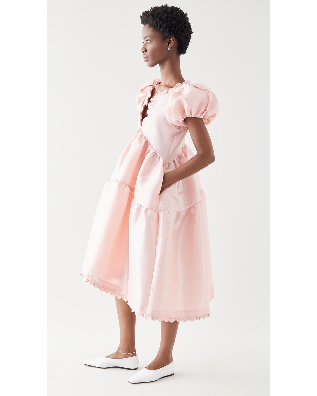 Kika Vargas Leana Dress in Pink | Lyst