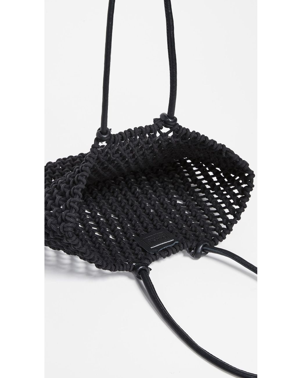 Clare V. Black Sandy Tote