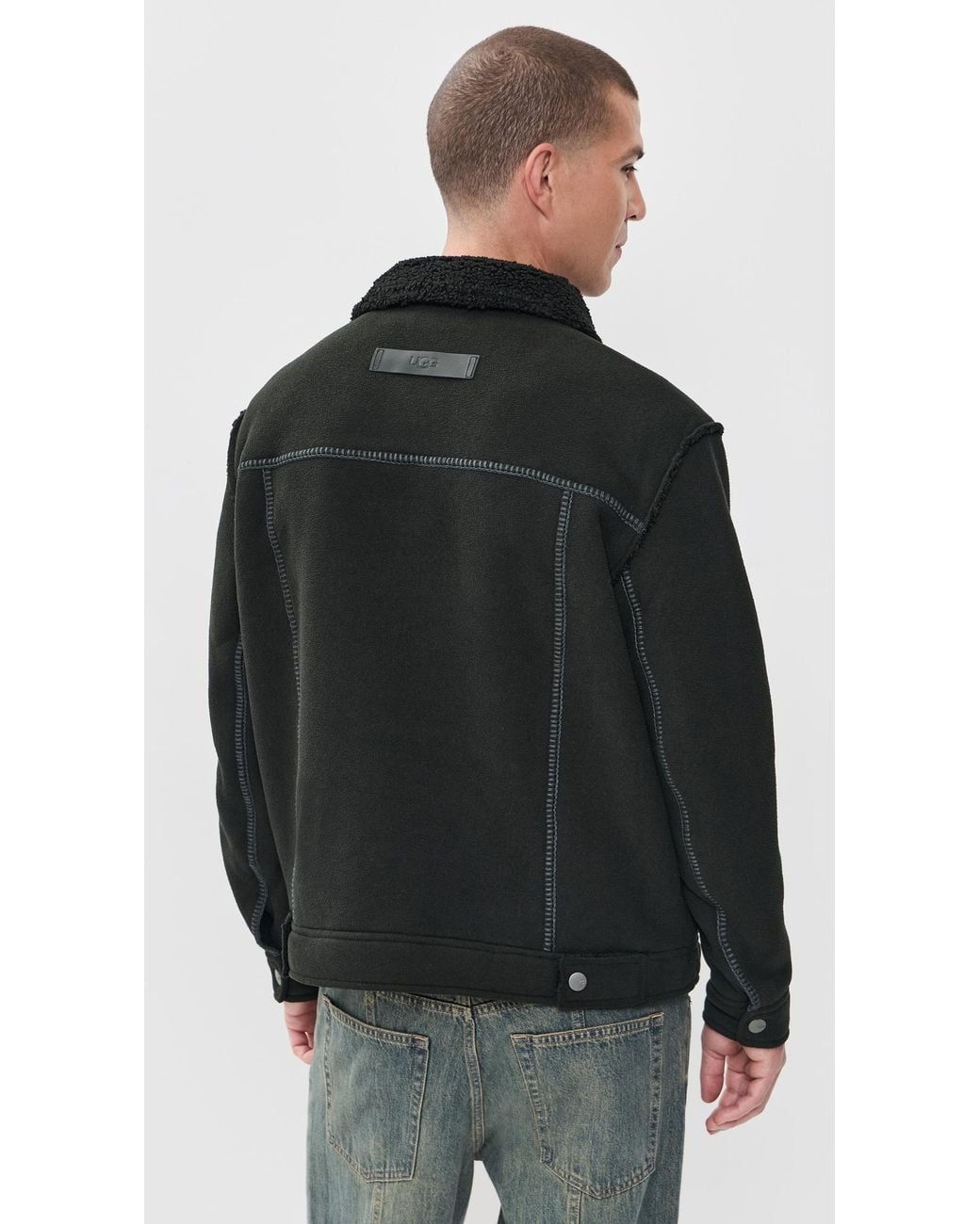 Ugg Black Janson Fluff Jacket Ii for men