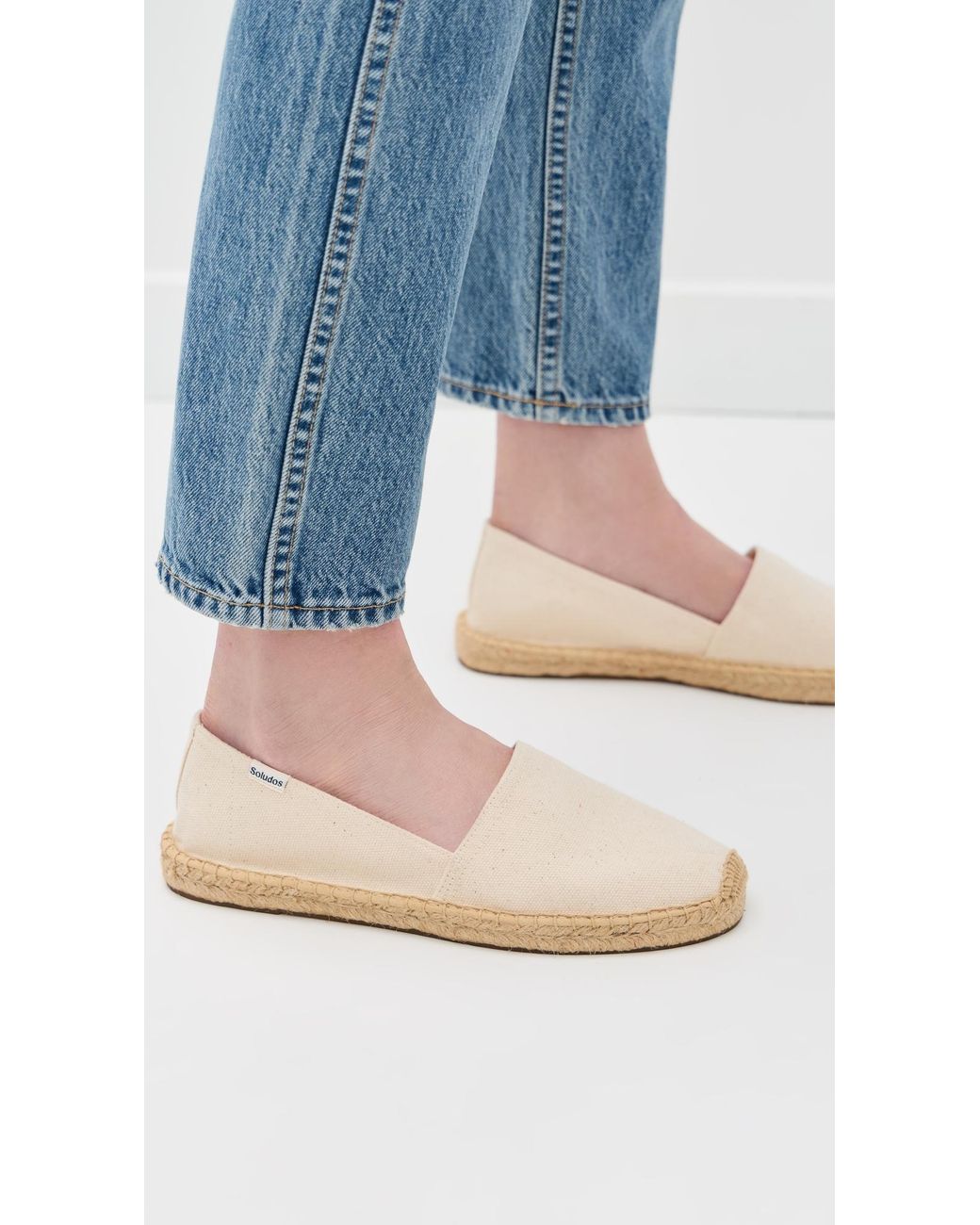 Soludos White The Original Dali Espadrilles