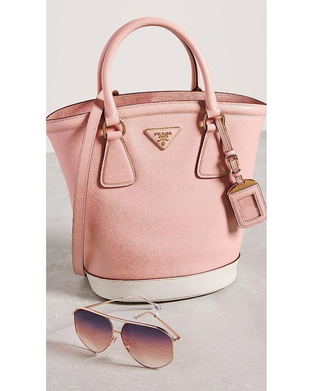 What Goes Around Comes Around Prada Pink Nylon Backpack
