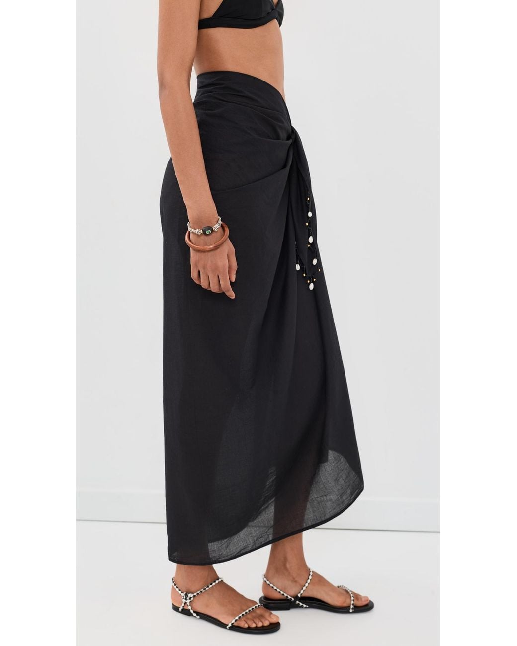LSPACE Black Mika Sarong