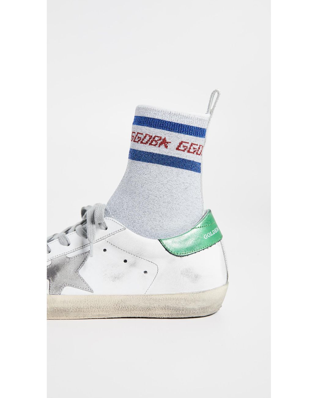 golden goose with socks