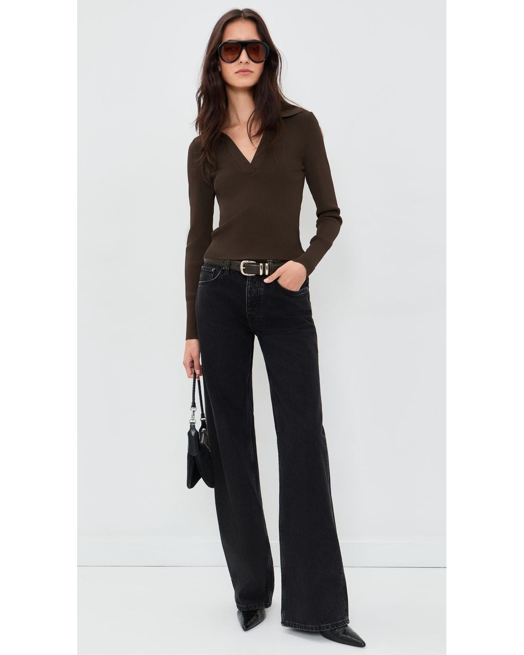 IRO Black Waves Pullover