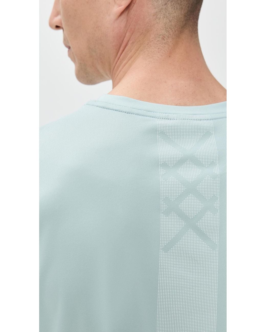 Rhone Blue Backspin Tee for men