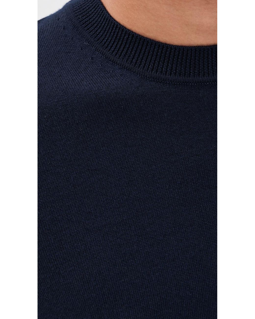 NN07 Blue Ted Soft Wool Sweater for men