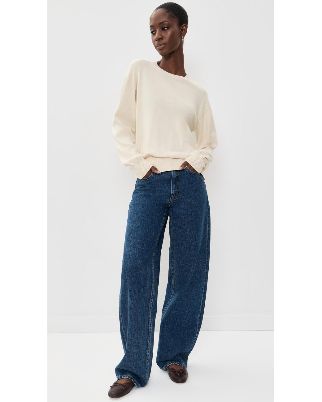 ÉTERNE Natural Brock Sweater