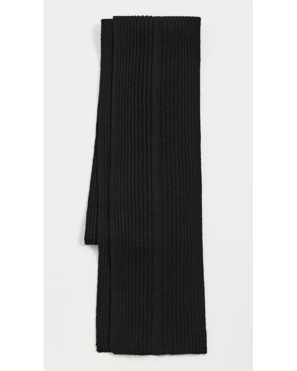 Rag & Bone Black Max Scarf for men