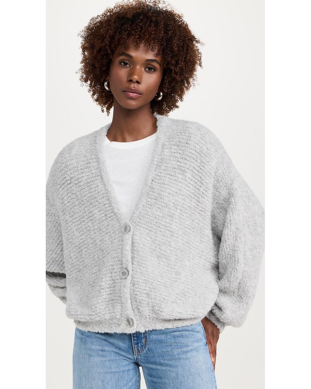 美品　sugar by yuu Tweed gilet white グレー Scallop Tweed Gilet Gray / スカラップツイードジレ グレー – youa