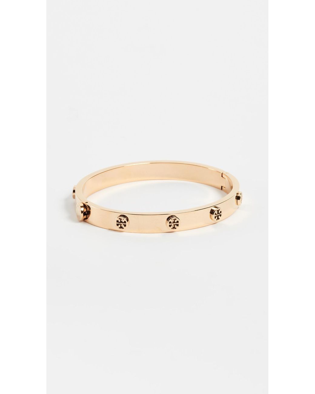 Tory Burch Metallic 7Mm Miller Stud Hinge Bracelet