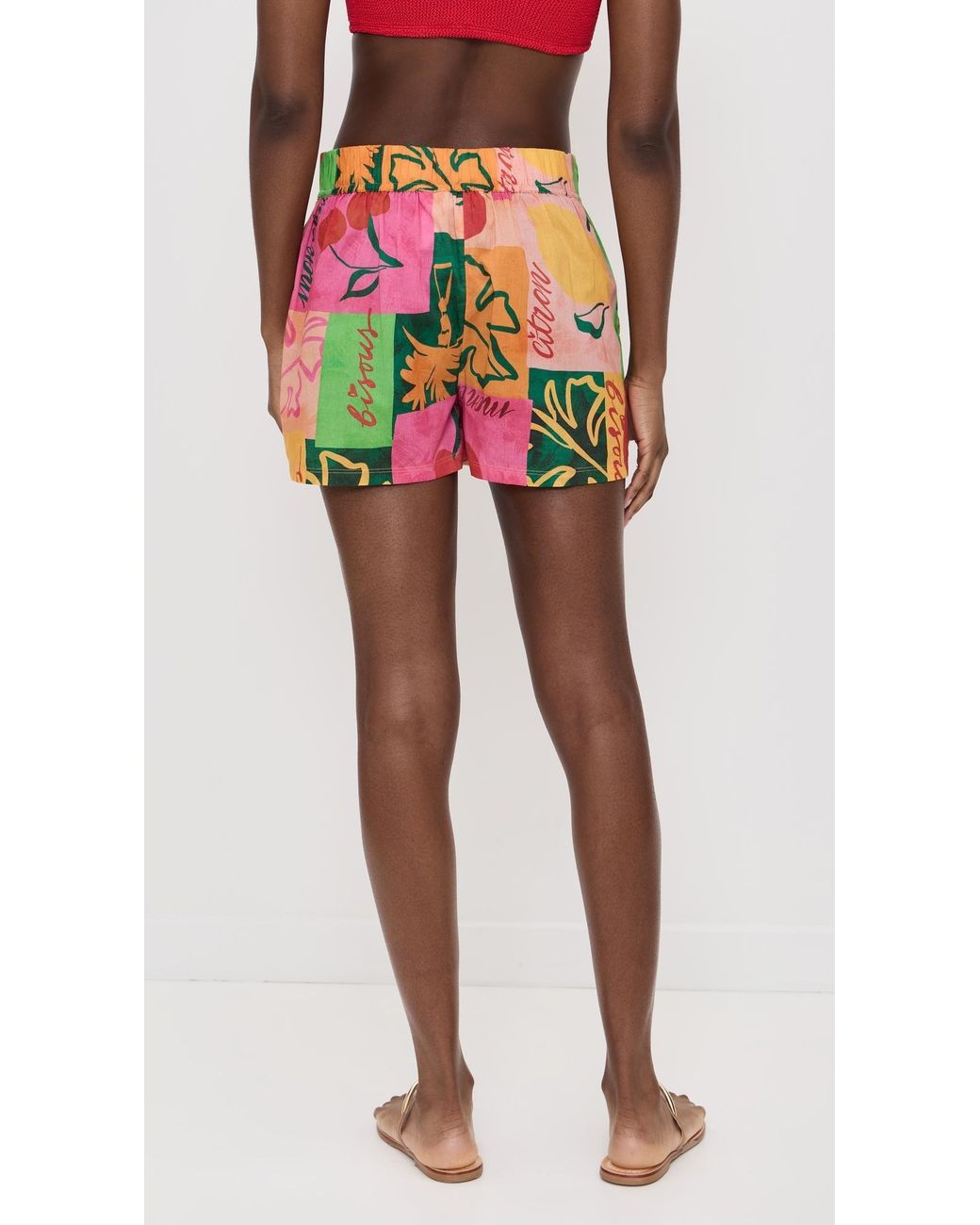 Beach Riot Rayah Shorts in Black | Lyst