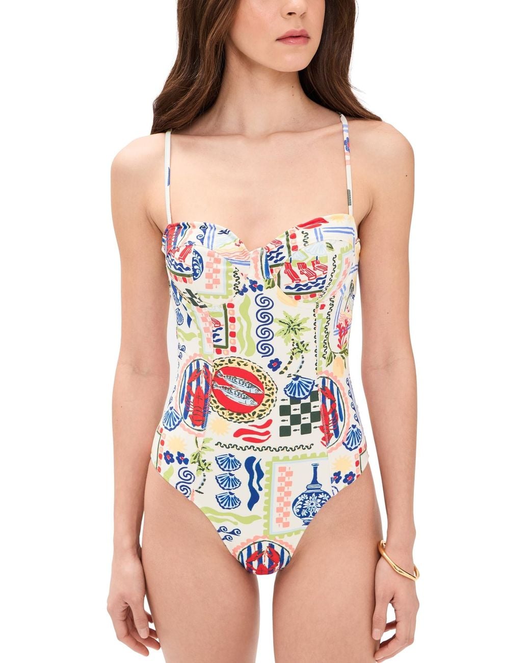 Hunter Bell Black Underwire One Piece