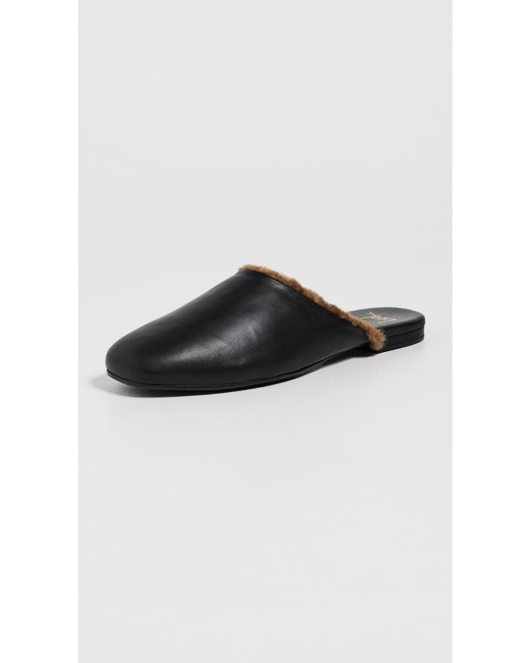 Beek Blackbird Shearling Mules