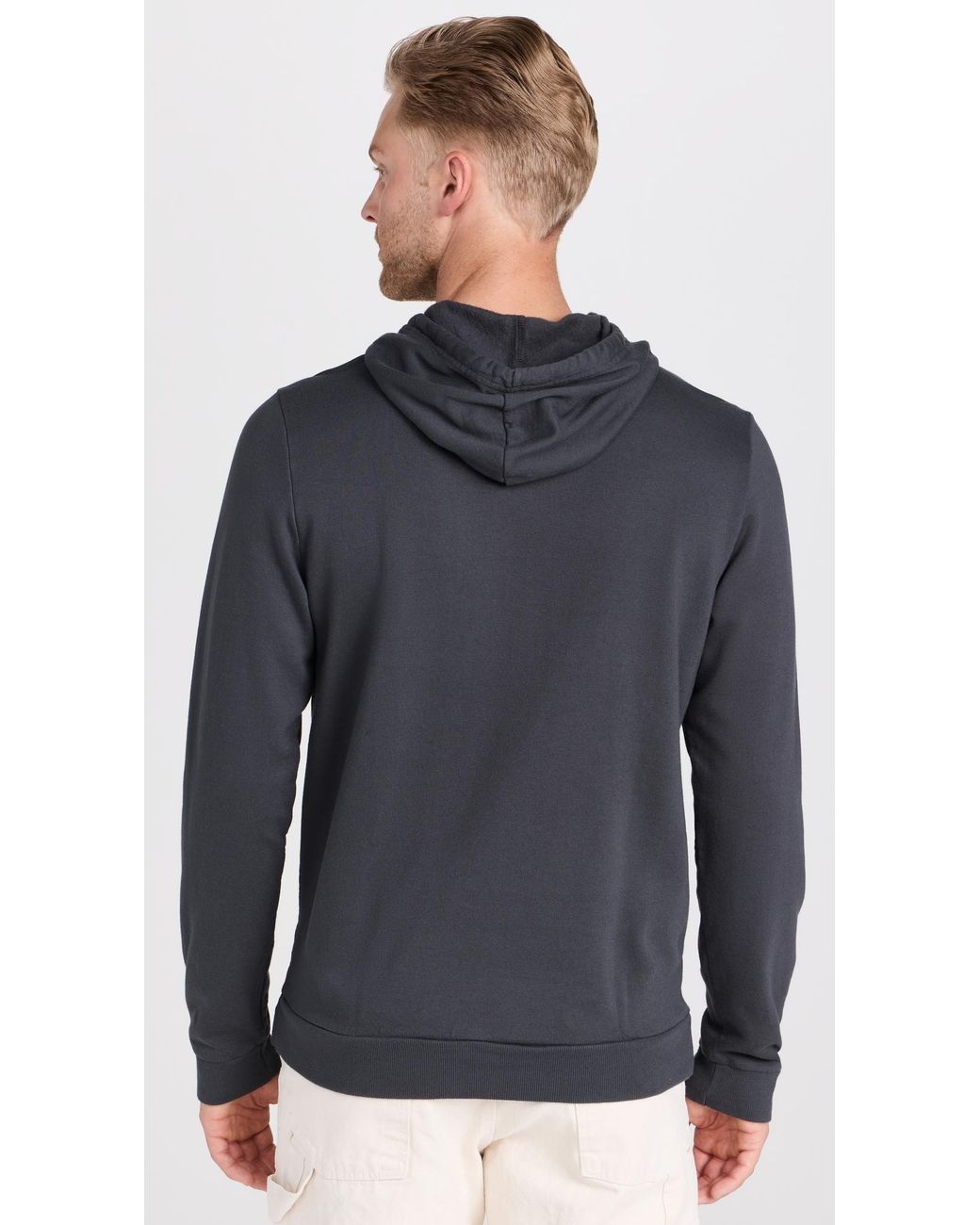 Marine Layer Blue Sunset Pullover Hoodie for men