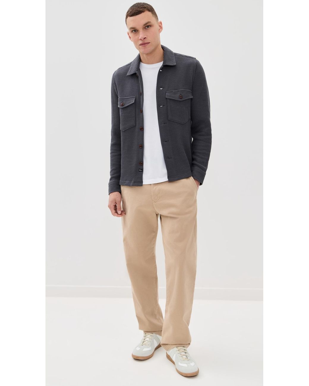 Rails Black Wells Shirt Shacket for men