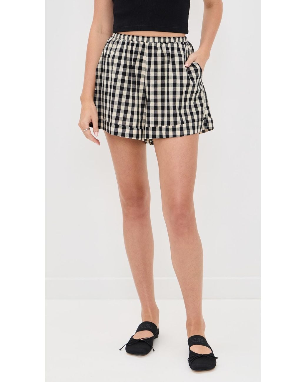 Vrg Grl Black Freda Shorts