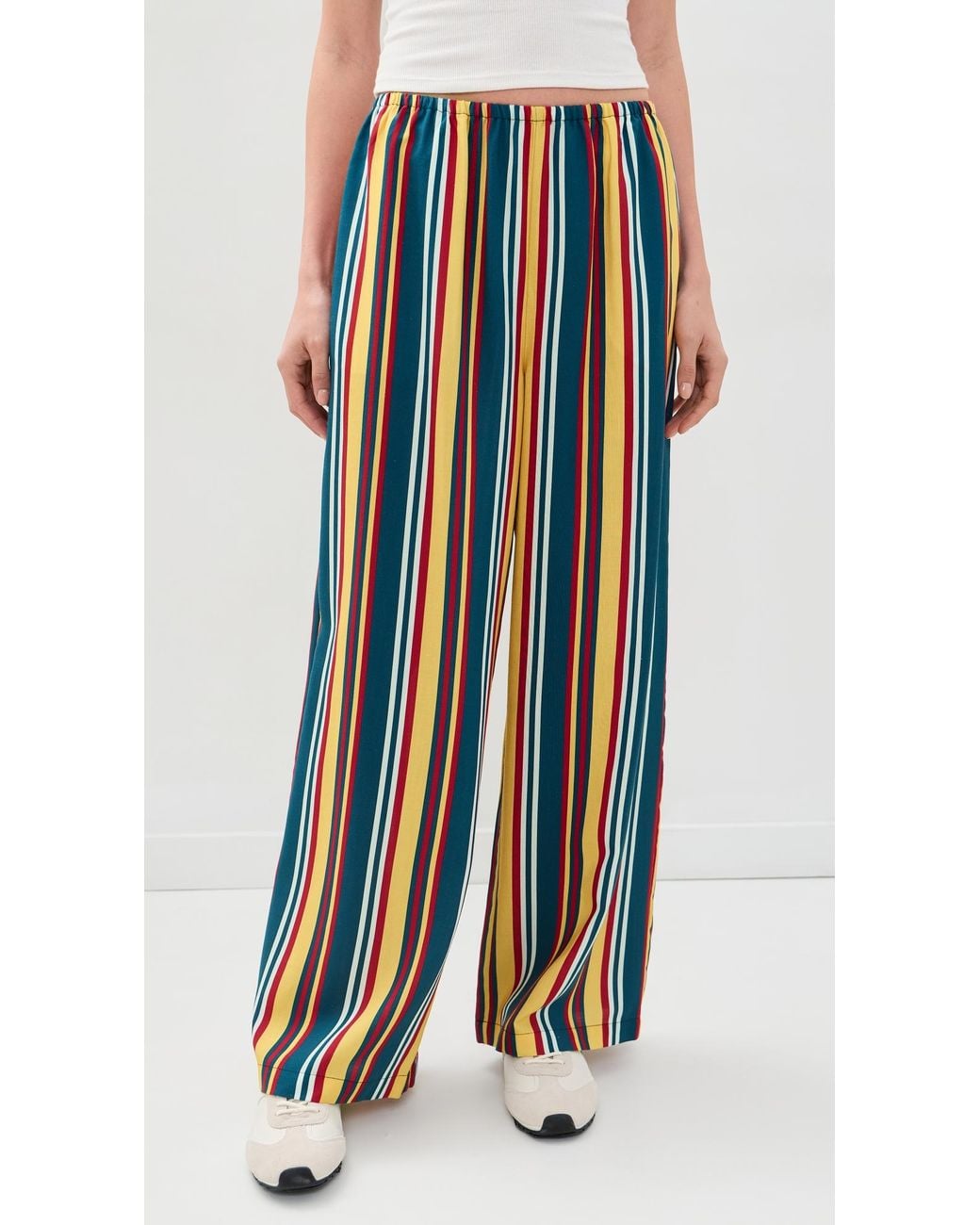 Solid & Striped White The Monaco Pants