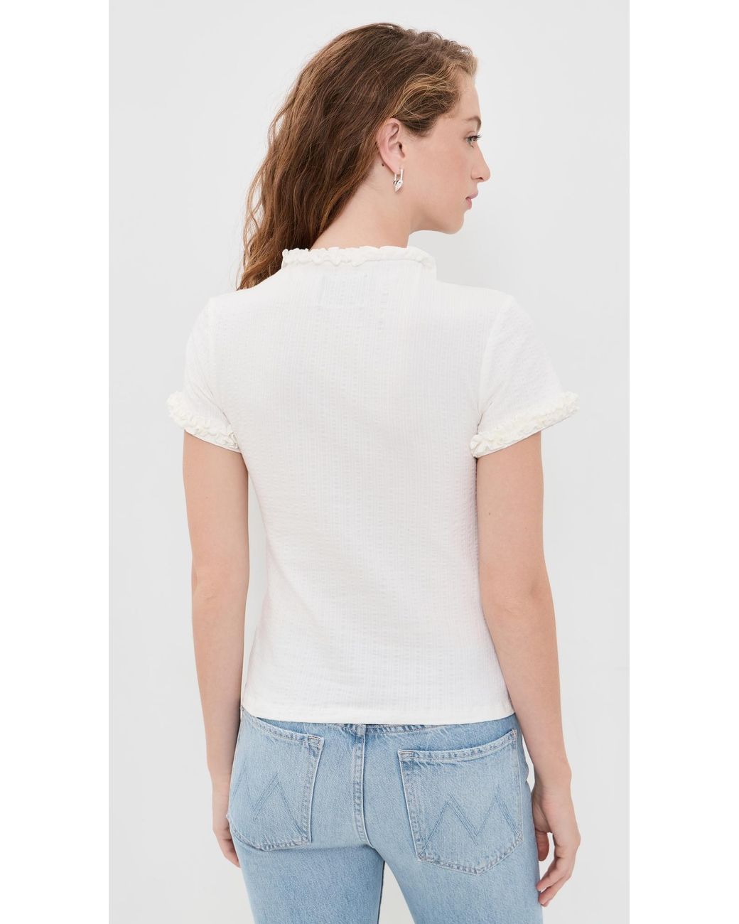 Sixxta White Baby Tee