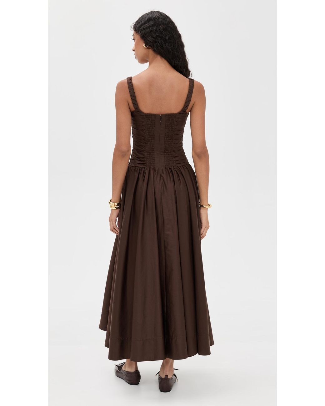 white christmas dresses Pandorea Layered Maxi Dress-CAROB / 14 main image 0