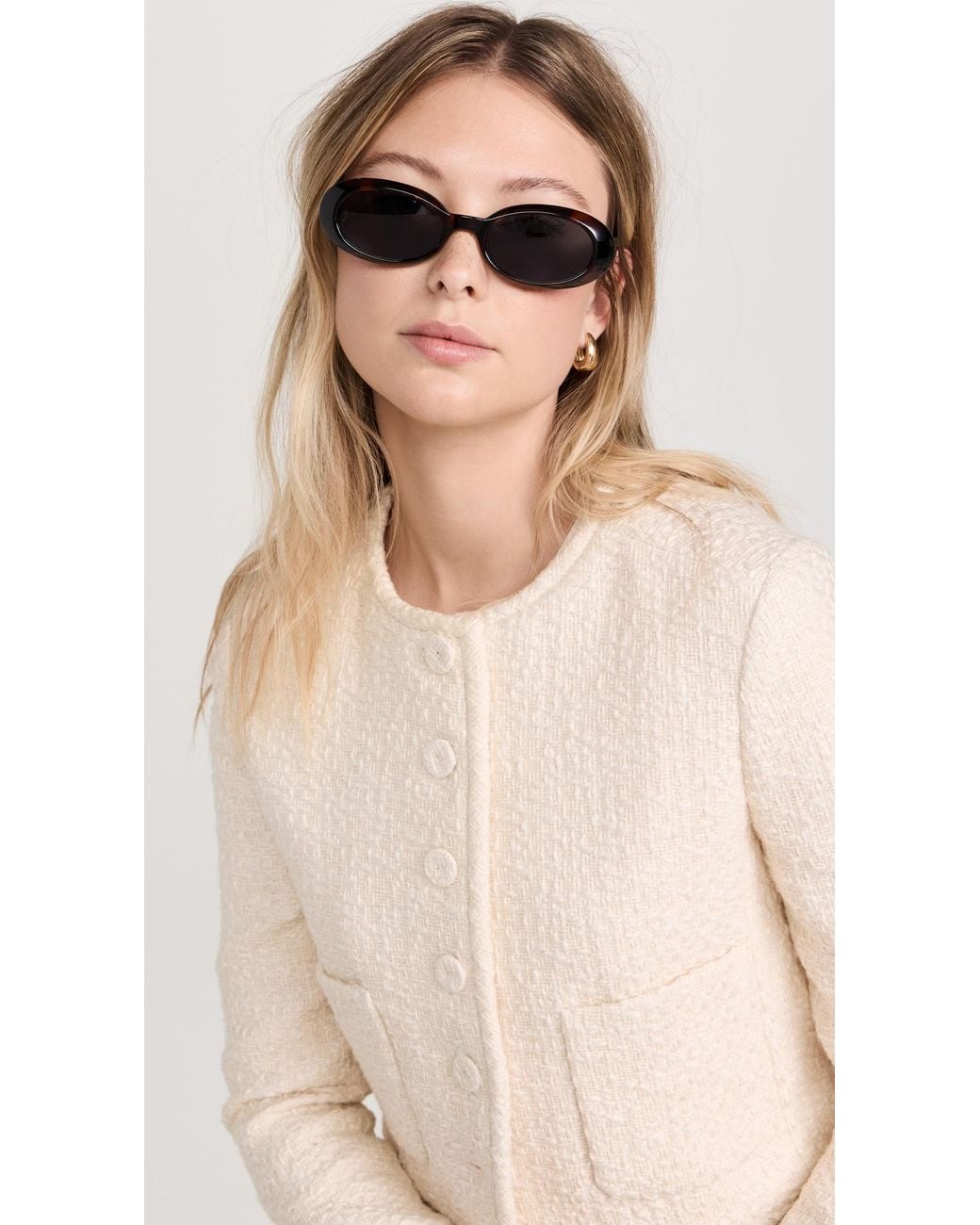 Le Specs Black Work It! Sunglasses