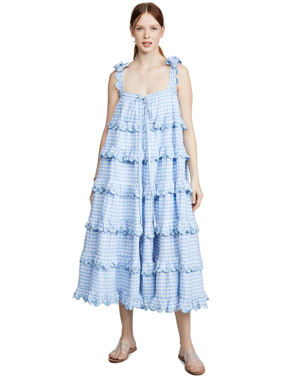 innika choo frill dress