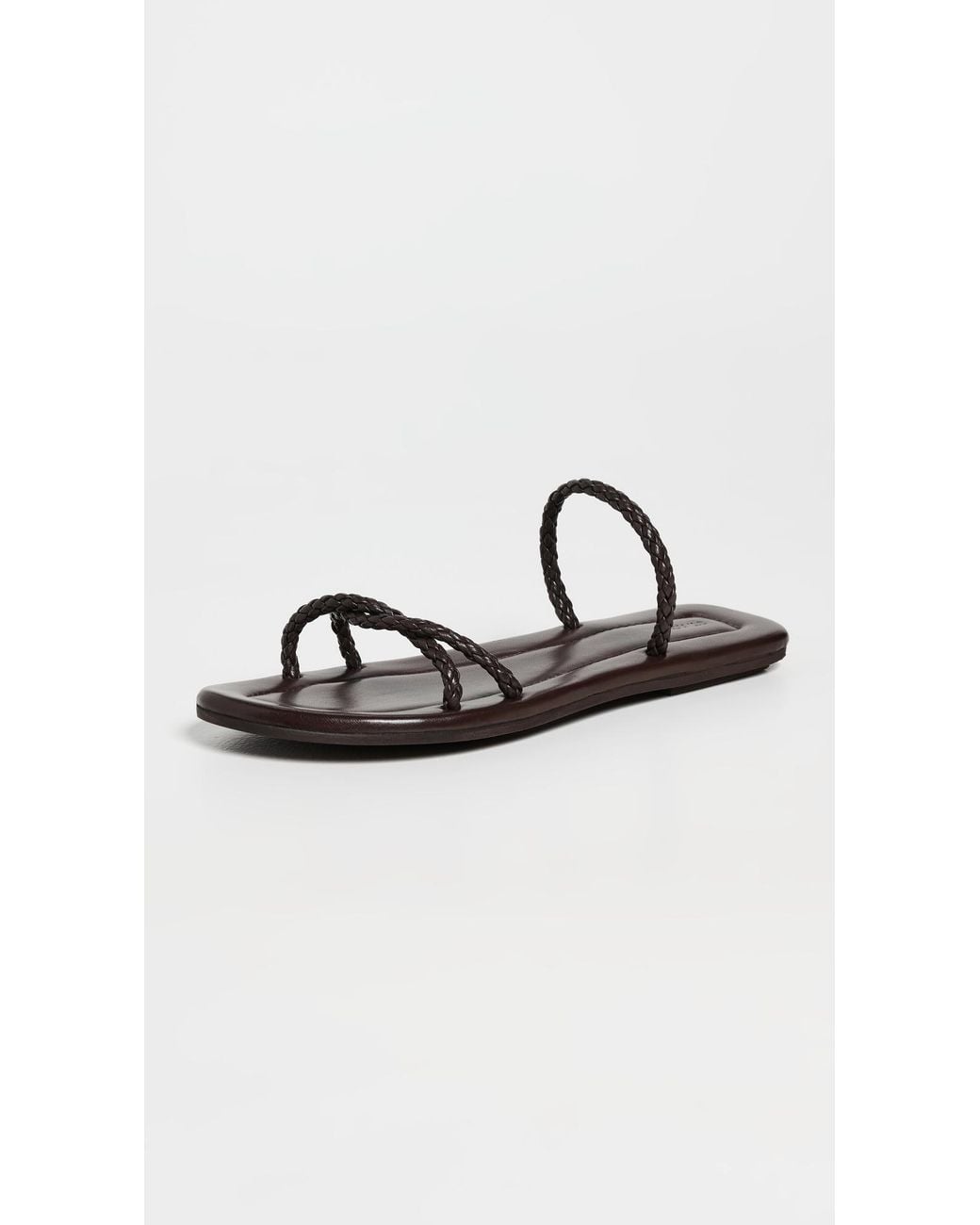 Slide Shoe Rope St. Agni Woven Rope Slides in Black | Lyst