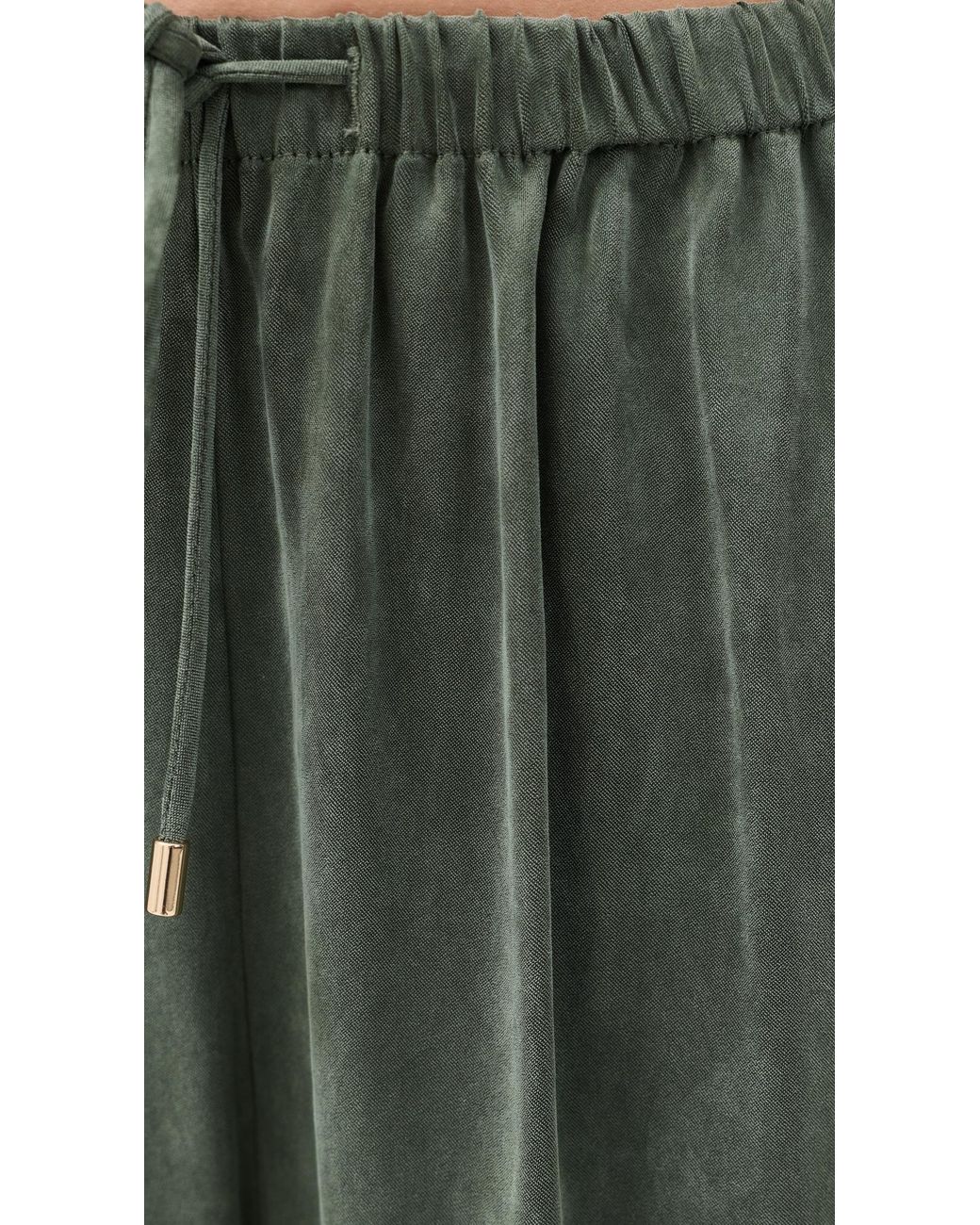 Hevron Green Halina Pants