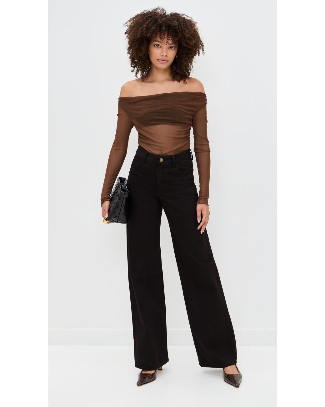 Le Bos Black Scarlet Top