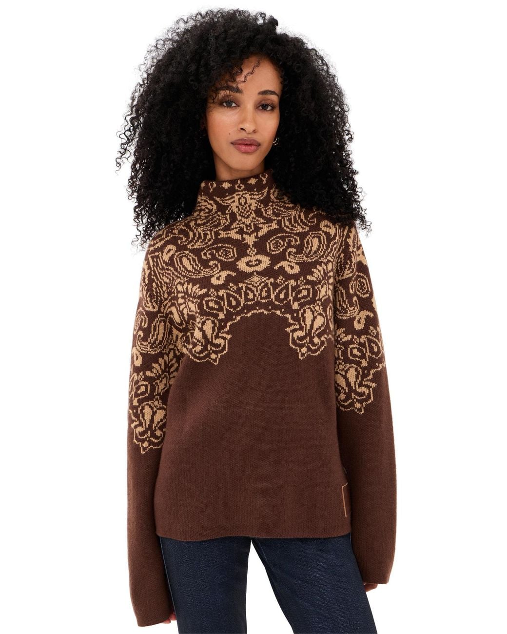 Goldbergh Brown Anshin Sweater