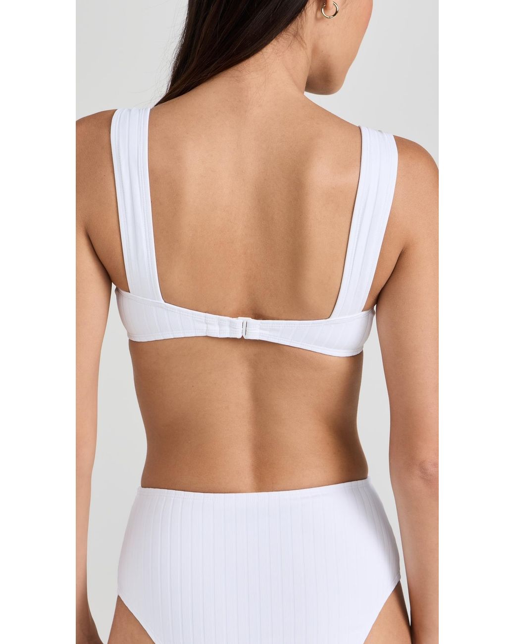Solid & Striped Blue The Lilo Bikini Top