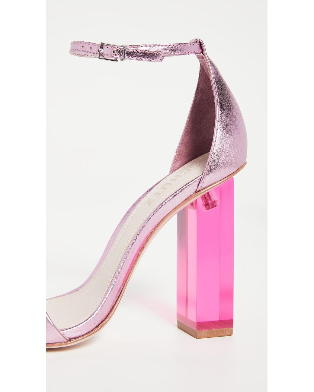 cerise pink slingback shoes